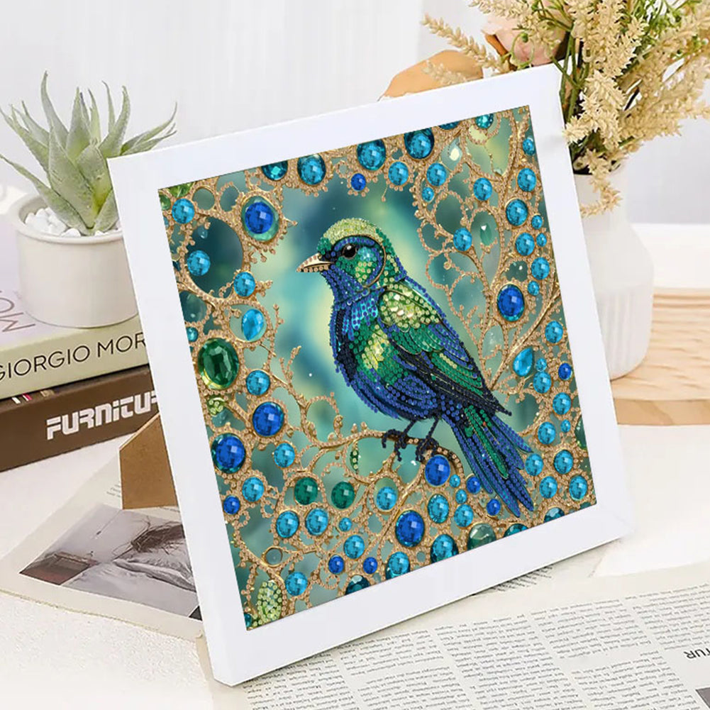 Crow - Special Shaped Drill Diamond Painting 30*30CM