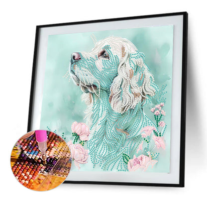 Dog - Special Shaped Drill Diamond Painting 30*30CM