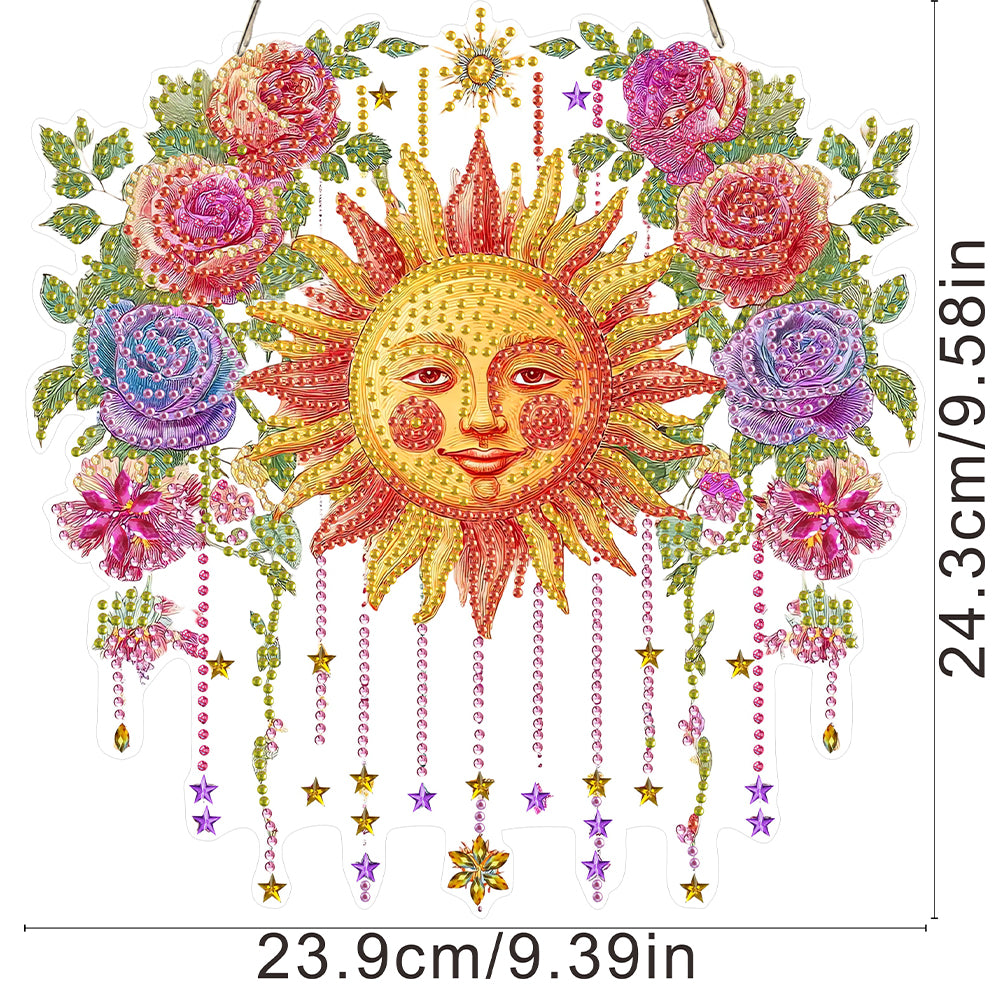 2D Flat DIY Diamond Art Pendant Diamond Painting Set Home Wall Decoration Crafts