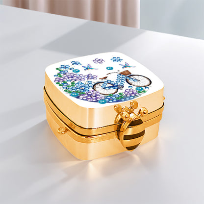 DIY Diamond Painting Small Shoulder Bag Portable Cosmetic Pouch Envelope Clutch