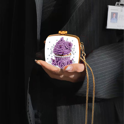 DIY Diamond Painting Small Shoulder Bag Portable Cosmetic Pouch Envelope Clutch