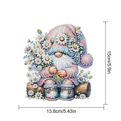 2pcs 2D Flat DIY Diamond Art Pendant Diamond Painting Set Wall Door Decoration