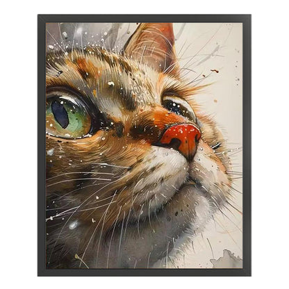 Cat - 11CT Stamped Cross Stitch 45*55CM