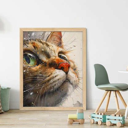 Cat - 11CT Stamped Cross Stitch 45*55CM