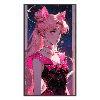 Girl - 11CT Stamped Cross Stitch 40*70CM