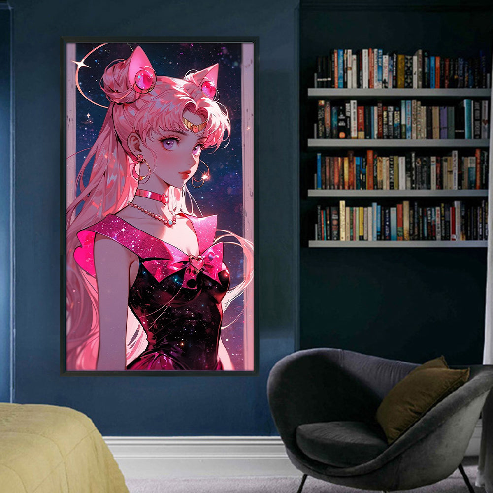 Girl - 11CT Stamped Cross Stitch 40*70CM