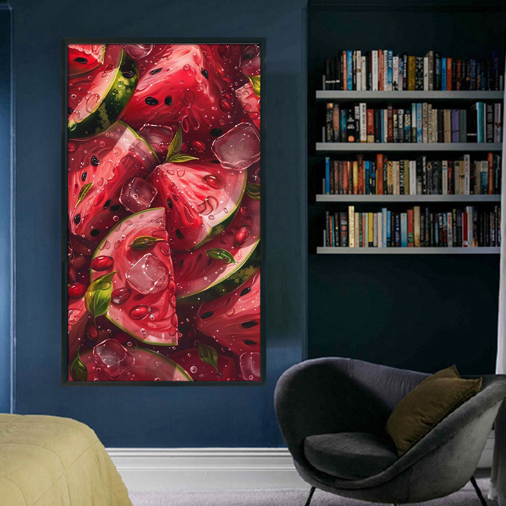 Watermelon - 11CT Stamped Cross Stitch 40*70CM