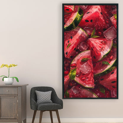 Watermelon - 11CT Stamped Cross Stitch 40*70CM