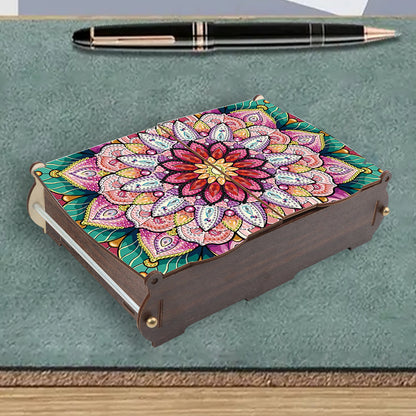 Diamond Painting Storage Box DIY 5D Diamond Painting Jewelry Box for Women Girls