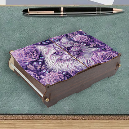 Diamond Painting Storage Box DIY 5D Diamond Painting Jewelry Box for Women Girls
