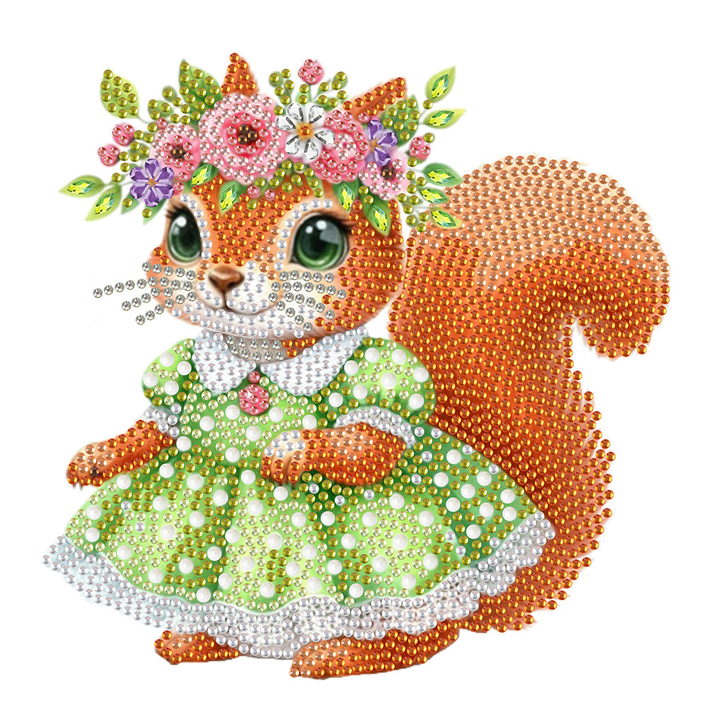 Acrylic Shaking Head Animal Diamond Painting Desktop Decors Bedroom Table Decor