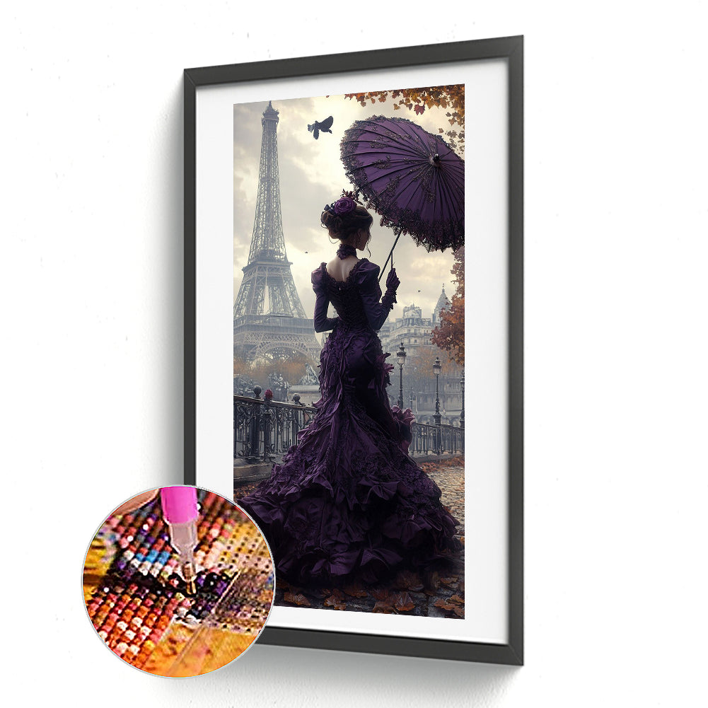 Victoria Girl - Full Round Drill Diamond Painting 40*80CM