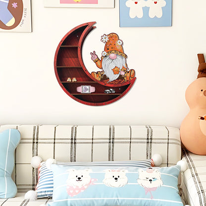 Lunar Design DIY Diamond Painting Wall Shelf 5D Diamond Embroidery Painting Kit
