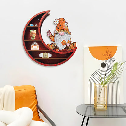 Lunar Design DIY Diamond Painting Wall Shelf 5D Diamond Embroidery Painting Kit