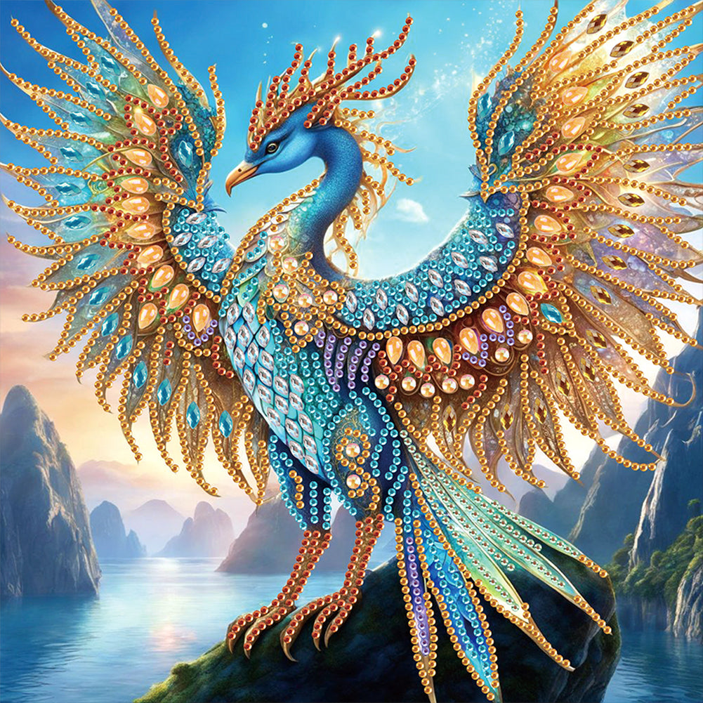 Mythical Beast Pterosaur - Special Shaped Drill Diamond Painting 30*30CM