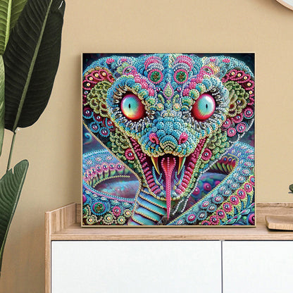 Mythical Beast Snake - Special Shaped Drill Diamond Painting 30*30CM