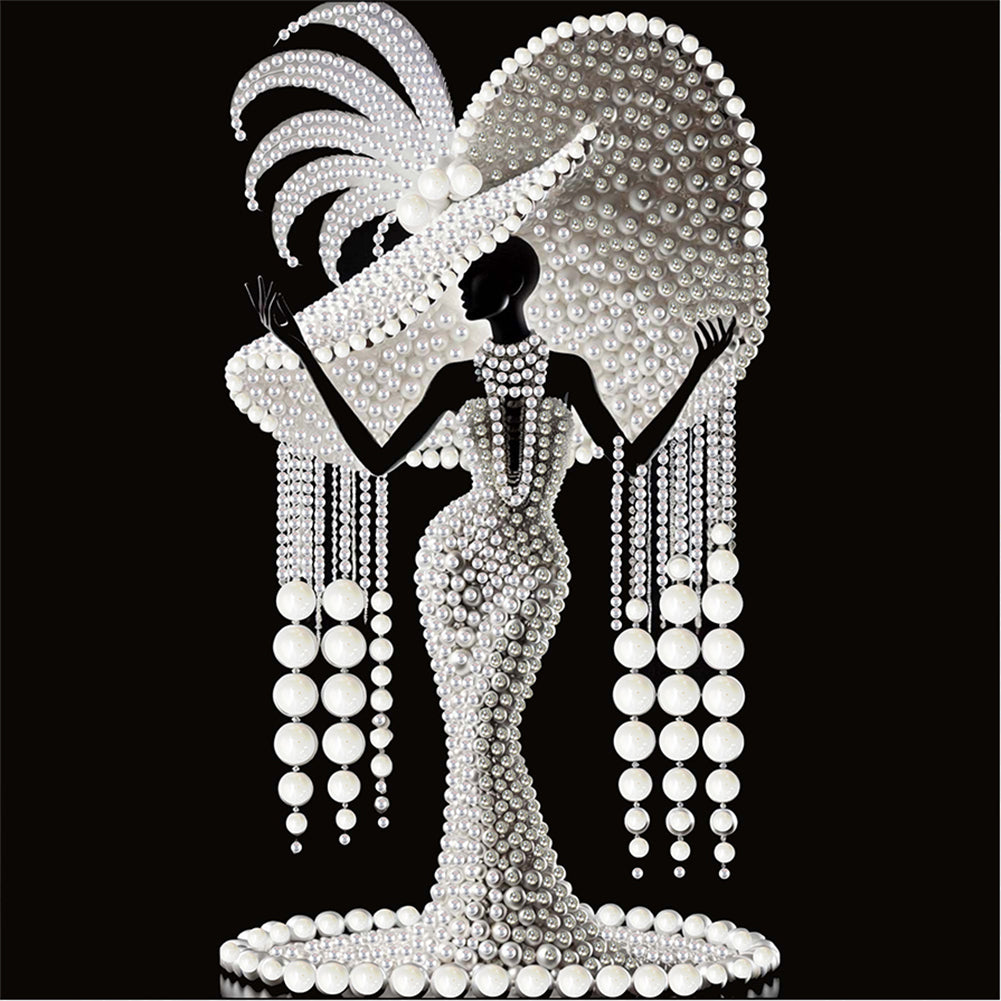 Girl - Special Shaped Drill Diamond Painting 30*30CM