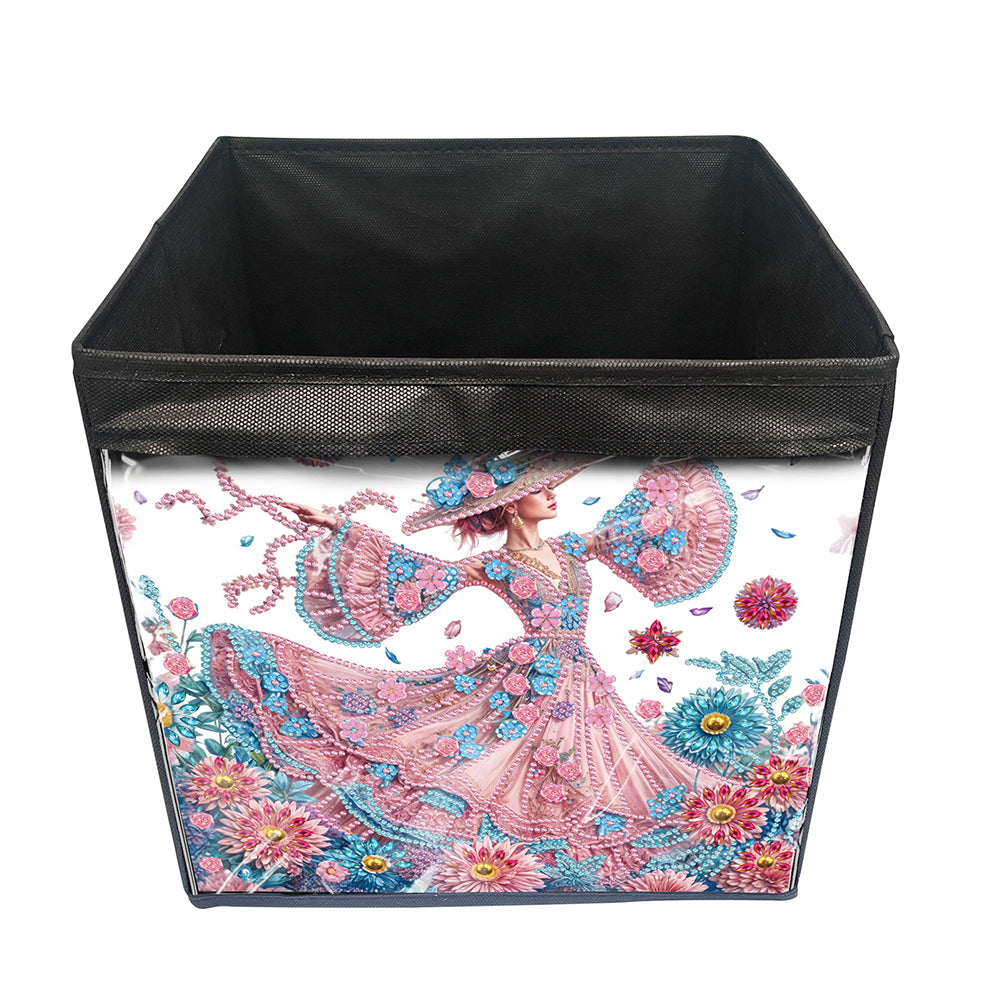 DIY Diamond Painting Storage Box Canvas Organizer Box Diamond Painting Kit