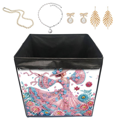 DIY Diamond Painting Storage Box Canvas Organizer Box Diamond Painting Kit
