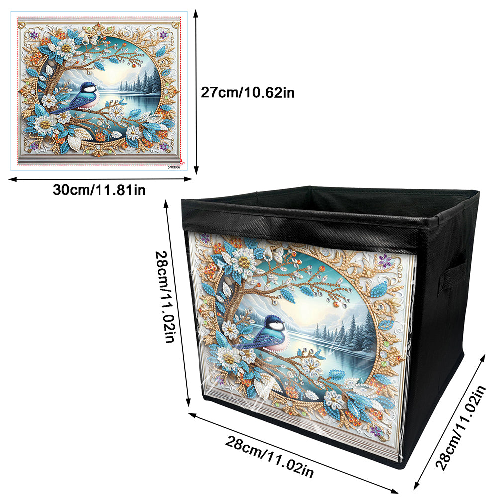 DIY Diamond Painting Storage Box Canvas Organizer Box Diamond Painting Kit