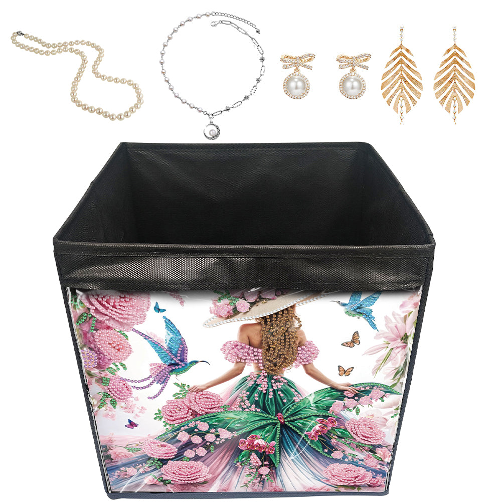DIY Diamond Painting Storage Box Canvas Organizer Box Diamond Painting Kit
