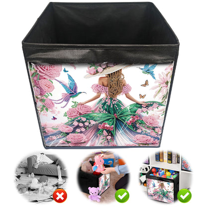 DIY Diamond Painting Storage Box Canvas Organizer Box Diamond Painting Kit