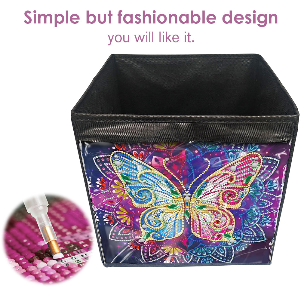 DIY Diamond Painting Storage Box Canvas Organizer Box Diamond Painting Kit