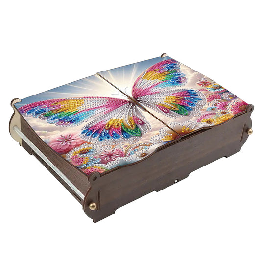 Diamond Painting Storage Box DIY 5D Diamond Painting Jewelry Box for Women Girls