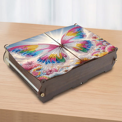 Diamond Painting Storage Box DIY 5D Diamond Painting Jewelry Box for Women Girls