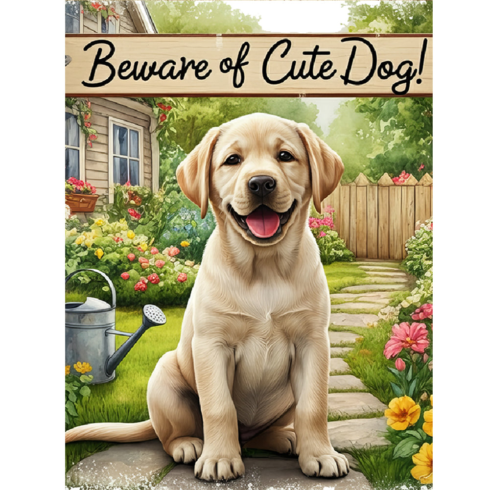 Labrador - Full Round Drill Diamond Painting 30*40CM