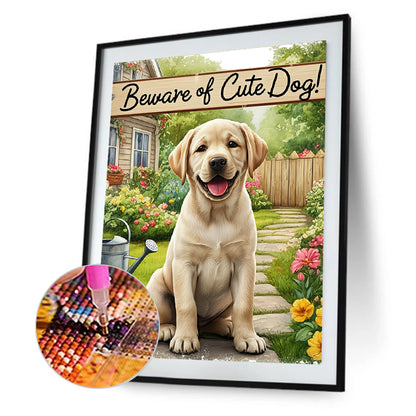 Labrador - Full Round Drill Diamond Painting 30*40CM