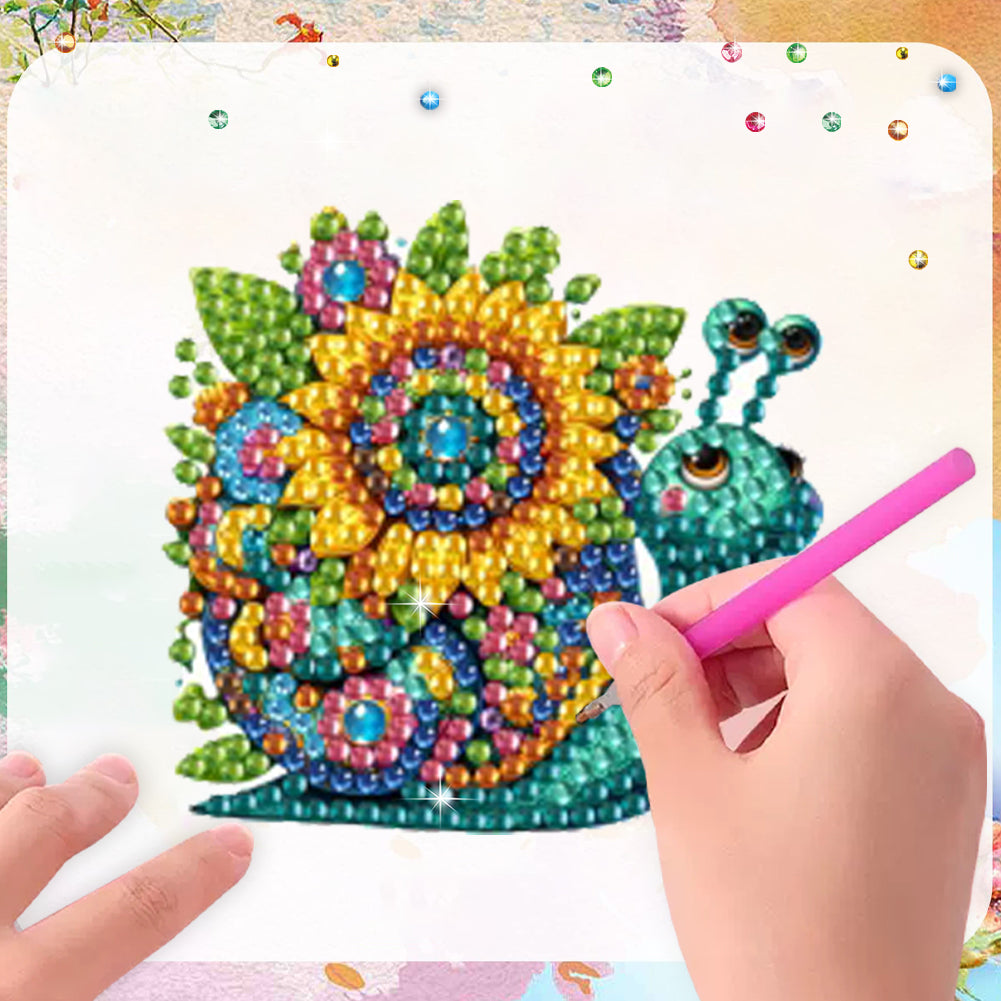 6Pcs Diamond Painting Refrigerator Magnets Diamond Art Kits for Adults Beginners