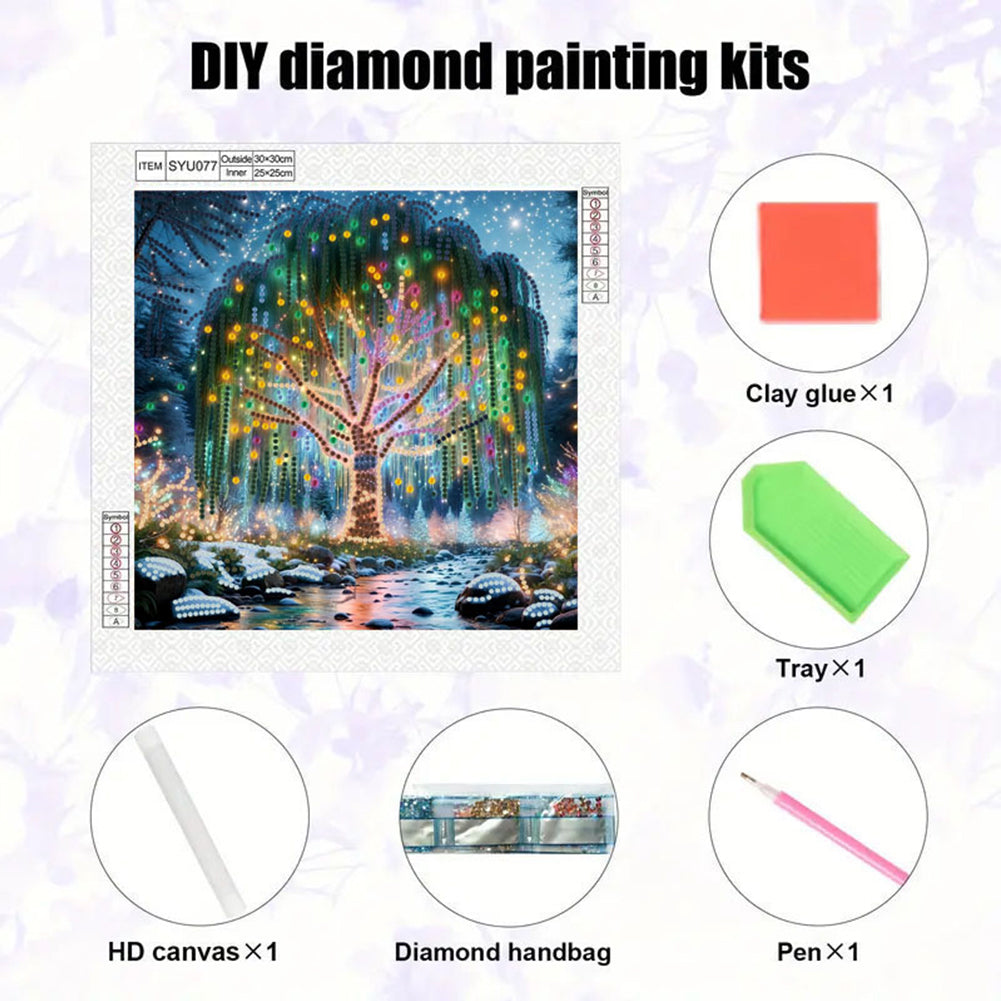 Tree Of Life - Special Shaped Drill Diamond Painting 30*30CM