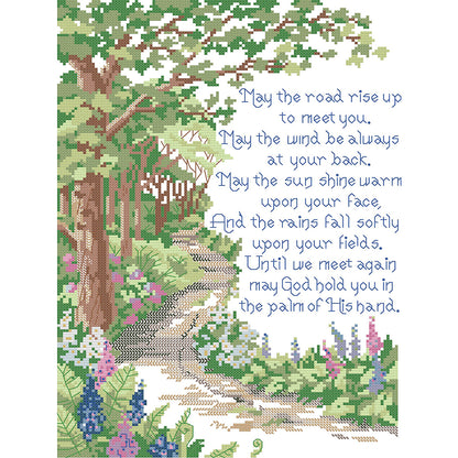 Missing - 14CT Stamped Cross Stitch 29*40CM(Joy Sunday)