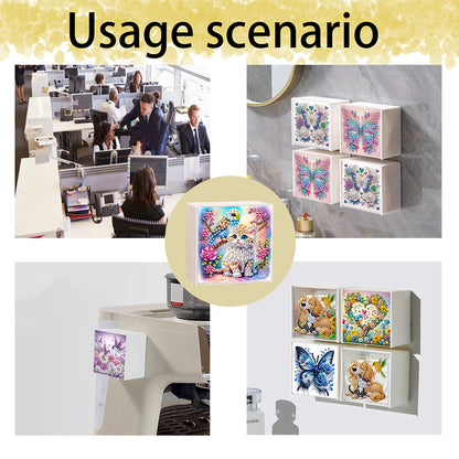 Wall Mounted Love Diamond Painting Storage Box Storage Case for Adults Beginners