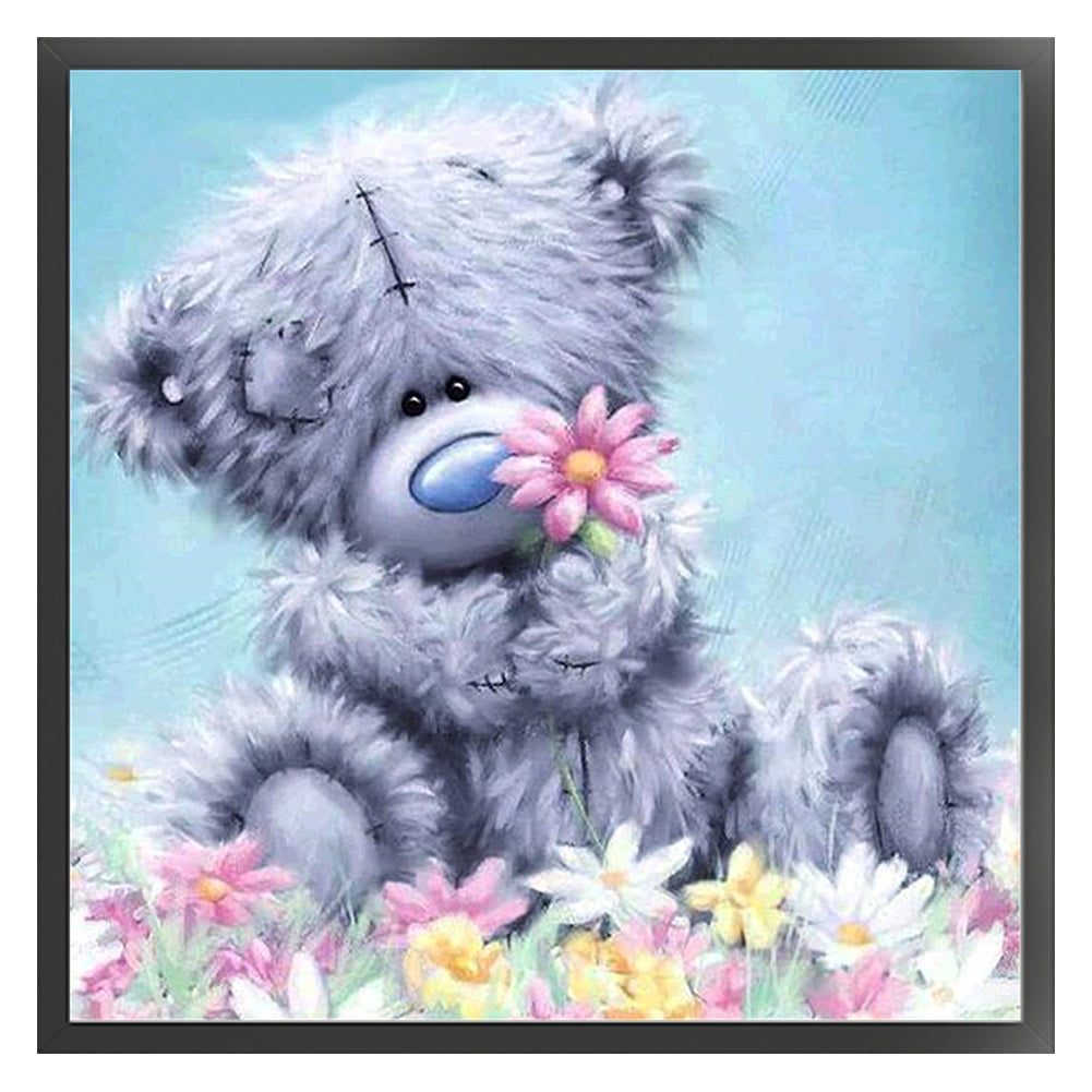Bear - 11CT Stamped Cross Stitch 40*40CM