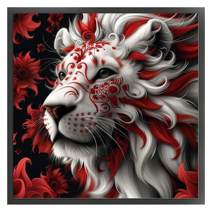 Lion - 11CT Stamped Cross Stitch 40*40CM