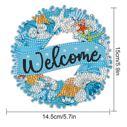 2D Flat DIY Diamond Art Pendant Diamond Painting Set Home Wall Decoration Crafts