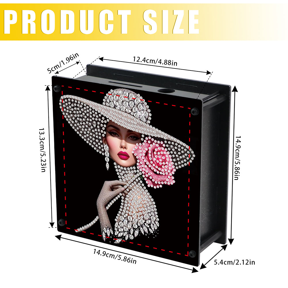 Hummingbird Diamond Painting Change Holder Case Decors for Adults Beginners