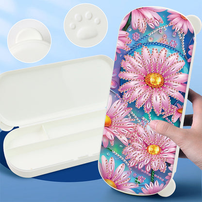 DIY Diamond Painting Pencil Case for Pens Brushes Accessories Travel Pencil Case