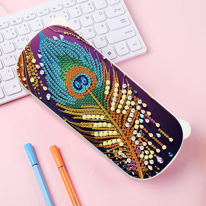 DIY Diamond Painting Pencil Case for Pens Brushes Accessories Travel Pencil Case