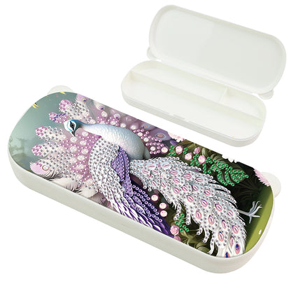 DIY Diamond Painting Pencil Case for Pens Brushes Accessories Travel Pencil Case