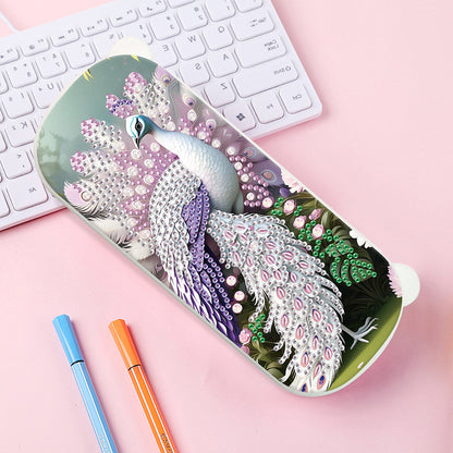 DIY Diamond Painting Pencil Case for Pens Brushes Accessories Travel Pencil Case