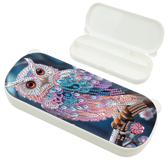 DIY Diamond Painting Pencil Case for Pens Brushes Accessories Travel Pencil Case