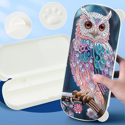 DIY Diamond Painting Pencil Case for Pens Brushes Accessories Travel Pencil Case
