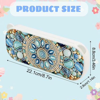 DIY Diamond Painting Pencil Case for Pens Brushes Accessories Travel Pencil Case