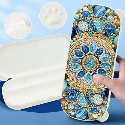 DIY Diamond Painting Pencil Case for Pens Brushes Accessories Travel Pencil Case