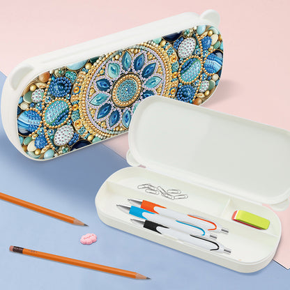 DIY Diamond Painting Pencil Case for Pens Brushes Accessories Travel Pencil Case
