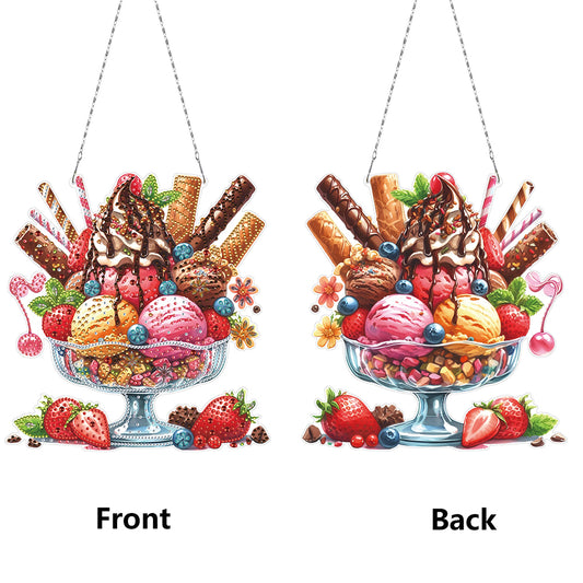 2D Flat DIY Diamond Art Pendant Diamond Painting Set Home Wall Decoration Crafts