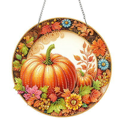 Acrylic 2D Flat DIY Hanging Diamond Art Kits Special Shape Wall Door Decoration